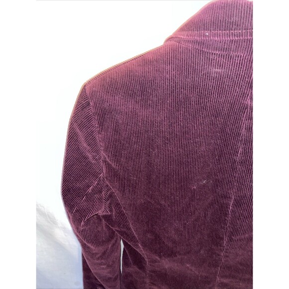 J. Crew Women’s Corduroy Blazer Size 6 Purple Going Out Party Fun Dressy - Picture 11 of 12